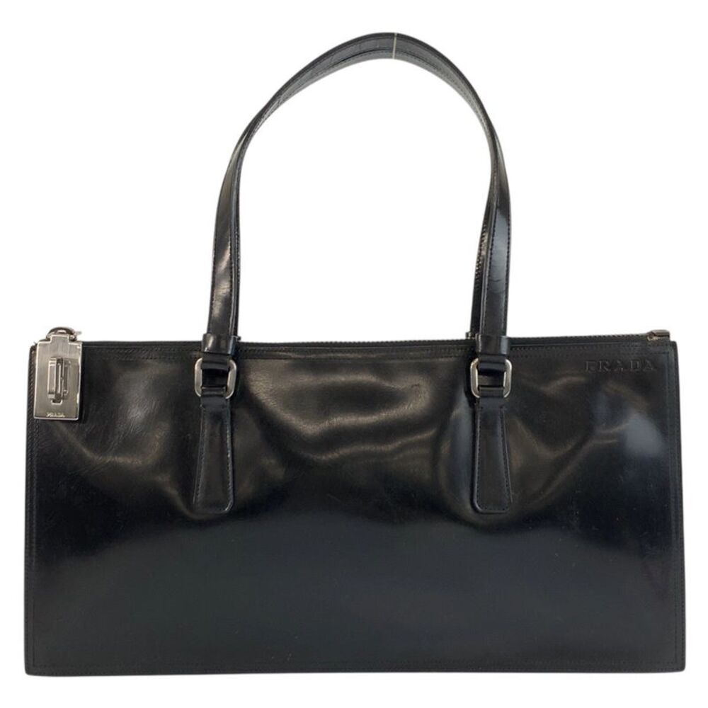 Prada Enamel Tote Bag